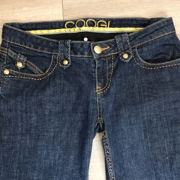 Coogi Jeans Size 7/8 with Military Details on Back Pockets Size 8 - Picture 7 of 16